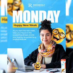 Happy New Week Flyer